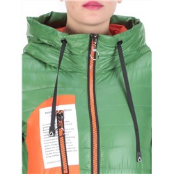 D001 GREEN Куртка демисезонная женская AIKESDFRS (100 % полиэстер) размер S (42) - 48 российский