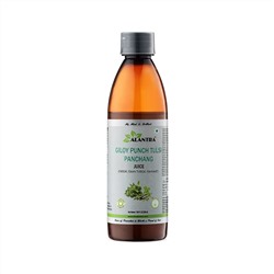 GILOY PUNCH TULSI PANCHANG Juice, Alantra (Аюрведический сок ГИЛОЙ, ПАНЧ ТУЛСИ, ПАНЧАНГ от кашля и простуды, Алантра), 250 мл.