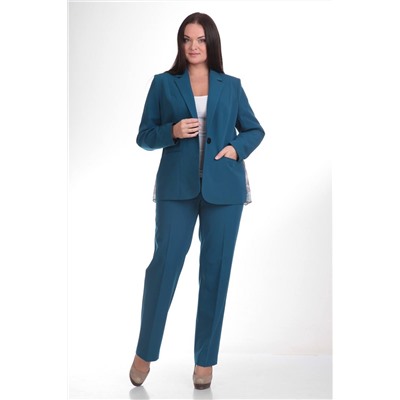 Liona Style 493 бирюза, Брюки,  Жакет