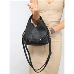 Сумка женская искусственная кожа XHD-8201,  1отд,  плеч/ремень,  черный 257020