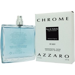 AZZARO CHROME 100ml edt   M~ БЕЗ УПАКОВКИ
