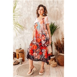 Romanovich Style 1-1332 каралловый, Платье