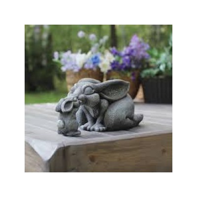 Фигурка Садовая композиция Нежность (серебро) H35см  Ф311с