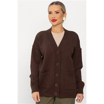Кардиган Абелия (шоколад) Б14234-20М