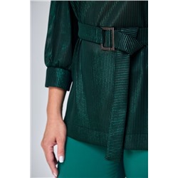 Мишель стиль 1070-1 изумруд, Брюки,  Блуза