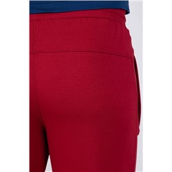 брюки спортивные 
            3.MM114B-бордовый