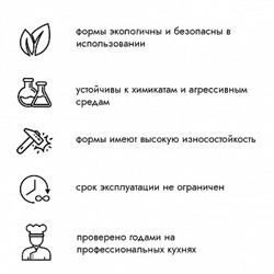 Кольцо для нарезки бисквитов d=20,2 см, h=1 см