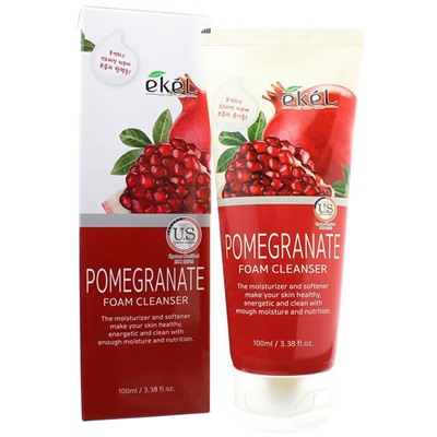 EKEL Пенка д/умывания с экстр.граната  Foam Cleanser Pomegranate 100мл