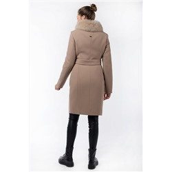 02-2924 Пальто женское утепленное (пояс)