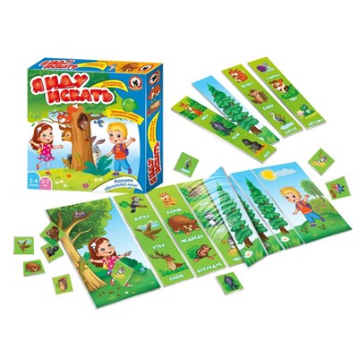 Игра настольная "Я иду искать" 02055 Русский стиль РОССИЯ АКЦИЯ! СКИДКА 5%