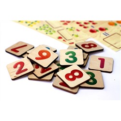 Деревянное лото «Моя первая арифметика»