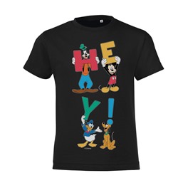 Футболка детская Hey, friends!, черная