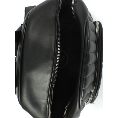 Рюкзак жен искусственная кожа DJ-6919-3-BLACK,  1отд,  2внут+2внеш/ карм,  черный 252328
