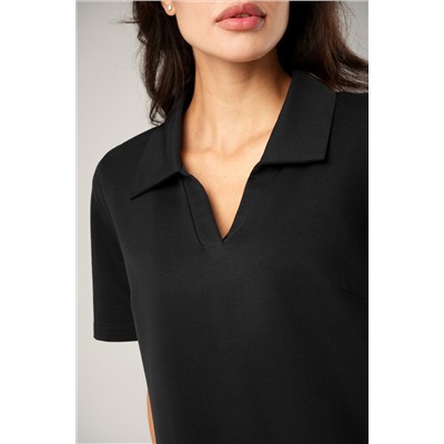 Женское базовое платье - поло Happyfox