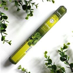 Flute PATCHOULI Incense Sticks, Cycle (ПАЧУЛИ ароматические палочки, Травяной и зелёный, Сайкл), шестигранник 20 палочек.