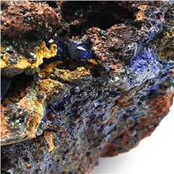 Азурмалахит камень 92*69*55мм, 439г