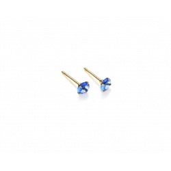 Серьги-гвоздики PR1469 -6 синий