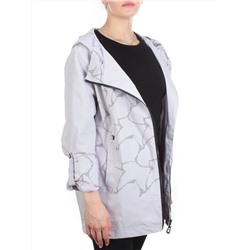 F809 LIGHT GRAY Ветровка женская CO-COCOPINE (85% хлопок, 15% полиэстер) размер 42 (идет на 48 российский)
