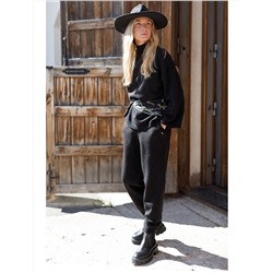 Брюки из пряжи с кашемиром