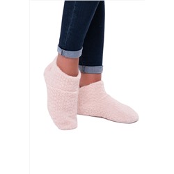 Носочки КОМБИ "БУКЛЕ" цвет ПУДРА