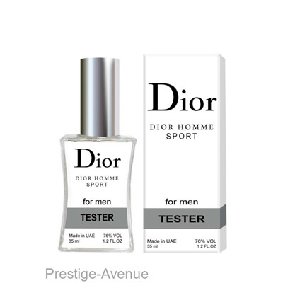 Тестер Christian Dior - Dior Homme Sport 35 ml Made in UAE