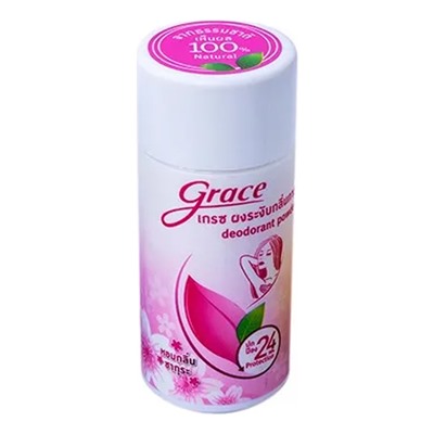 SAKURA Deodorant Powder, Grace (Дезодорант порошковый САКУРА, Грэйс), 35 г.