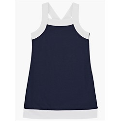 Сарафан UD 0822 син/белый