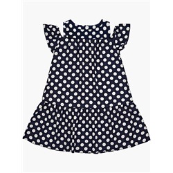 Платье 22-7180 т.синий.горох