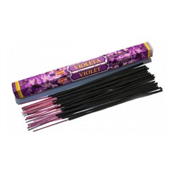 Hem Incense Sticks VIOLET (Благовония, ФИАЛКА, Хем), уп. 20 палочек.