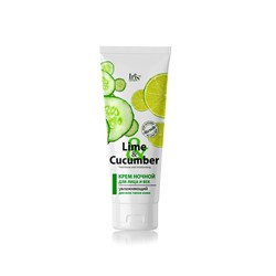 IRIS Lime&Cucumber Крем ночной для лица и век увлажняющий 75мл