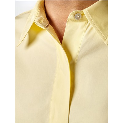 Укороченная блузка из поплина