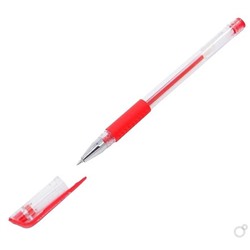 Авторучка гел. красн. Workmate игольчатая прозр.корпус (выпис.по 3шт.) 049002505