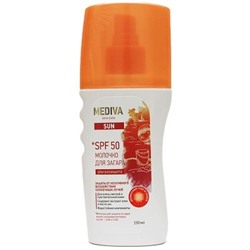 Молочко для загара Mediva SUN SPF 50, 150 мл