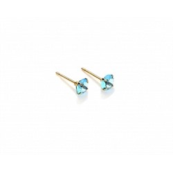 Серьги-гвоздики PR1469 -6 голуб