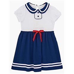 Платье UD 1579 бел/син