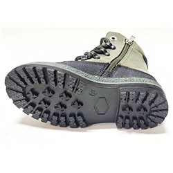 271-1-TP114001 хаки Ботинки зима для мальчиков (27-31)/10