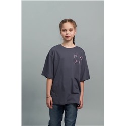 Футболка оверсайз для девочки Happyfox