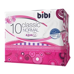 BIBI Normal Soft Классик д/критических дней (4к.) 10шт. АКЦИЯ! СКИДКА 7%