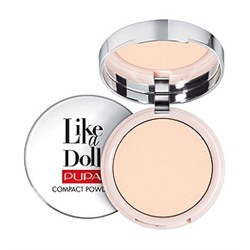 PUPA 050030001 Пудра компактная LIKE A DOLL 01 Фарфор NEW!!