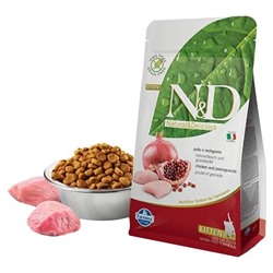 Фармина N&D Cat GF курица с гранатом, 0,3кг 1012-5АГ
