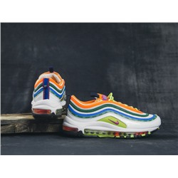Кроссовки Nike Air Max 97 SE white/green/orange