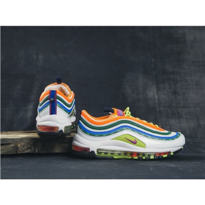 Кроссовки Nike Air Max 97 SE white/green/orange