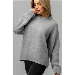 Женский вязаный джемпер оверсайз Happyfox