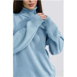 Женский свитер оверсайз с высоким воротом Happyfox