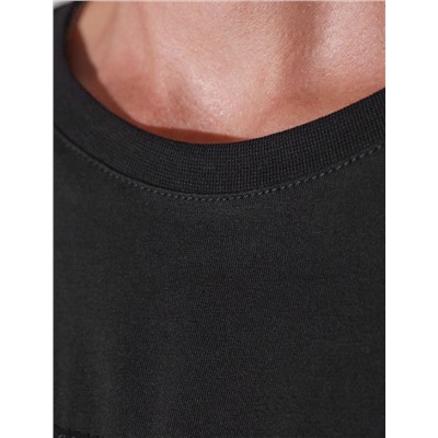 Нарядная футболка с принтом пайетками