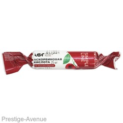 АВС хэлси фуд Аскорбиновая кислота со вкусом вишни 10 таб. 25 мг