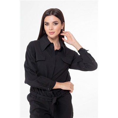 Anelli 875 черный, Брюки,  Блуза