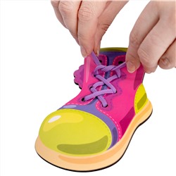 Деревянная шнуровка для детей «Сапожки» Baby Toys