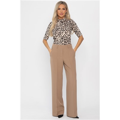 Брюки со стрелками Дэнди (бежевые) Б14384-30М