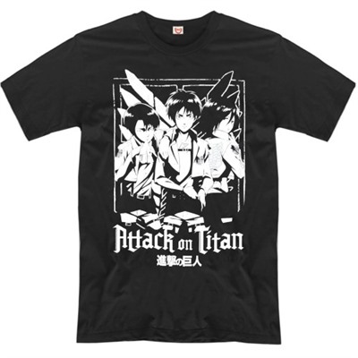Футболка "Attack On Titan Trio"